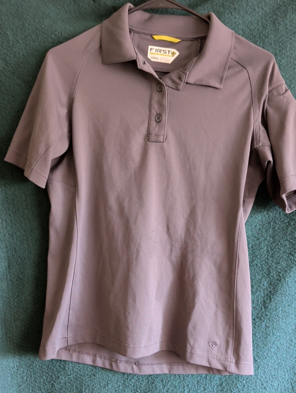 Men’s Gray Tactical Polo Shirt